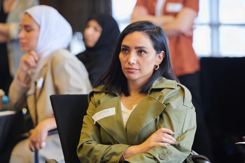 Participant at an Advantage Creative Entrepreneur Bootcamp in Kuwait