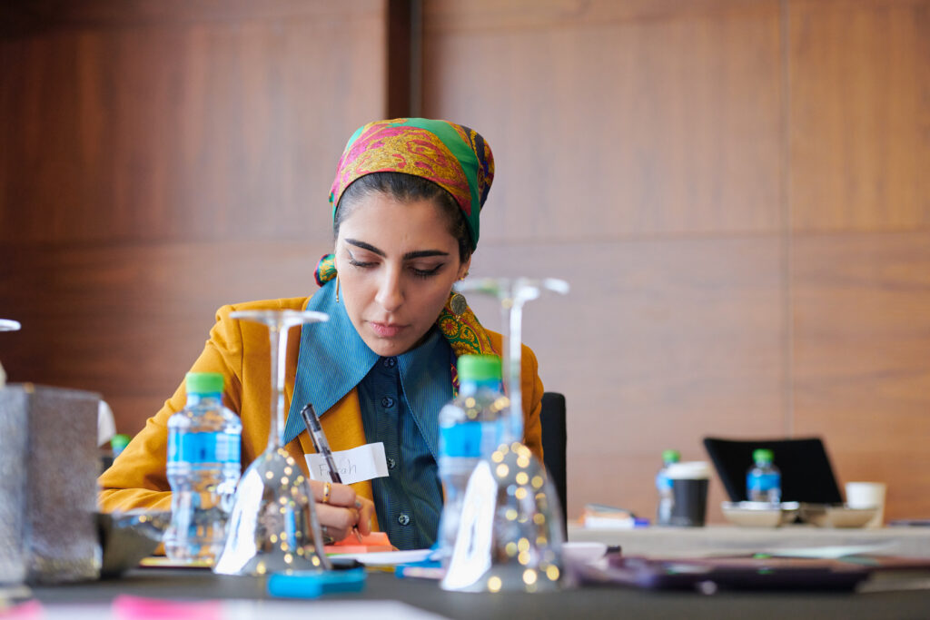 Participant at an Advantage Creative Entrepreneur Bootcamp in Kuwait